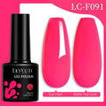 LILYCUTE 7ML Nail Gel Polish Full Coverage Manicure No Wipe Top Coat Base Coat Primer Soak Off LED UV Gel Nail Art Gel Varnish