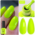 LILYCUTE 7ML Fluorescent Color Series Gel Nail Polish Neon Semi Permanent UV LED Gel Nail Art Soak Off Varnish Design Manicure