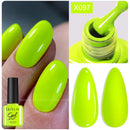 LILYCUTE 7ML Fluorescent Color Series Gel Nail Polish Neon Semi Permanent UV LED Gel Nail Art Soak Off Varnish Design Manicure
