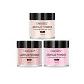 40ml Crystal Liquid With 45ml Acrylic Powder Set Lnclude Pink White Transparent Acrylic Powder Kit Suitable Beginner Nail Kit