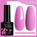 LILYCUTE Dark Grey Matte Color Series Gel Nail Polish Winter Long Lasting Full Coverage Manicure Soak Off Nails Art Gel Varnish