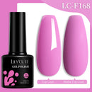 LILYCUTE Dark Grey Matte Color Series Gel Nail Polish Winter Long Lasting Full Coverage Manicure Soak Off Nails Art Gel Varnish