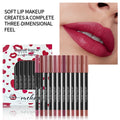12 pcs Lip Liner Pencil Set Matte Lipliner Pencil Lipstick Waterproof Long Lasting Nude Contour Lipstick Pen Lip Tint Cosmetics
