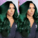 15A Dark Green Colored Body Wave Bundles Human Hair Raw Remy Bundles 1/2/3/4 PCS  Double Weft Cheap Hair Extensions For Women