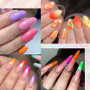 LILYCUTE 7ML Nail Gel Summer Color Series Nail Gel Polish Semi Permanent Soak Off LED UV Gel Nail Art Design Manicure Varnish