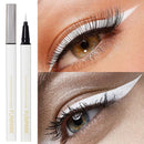 1PC White Liquid Eyeliner Pen Matte Long Lasting Waterproof Eye Liner Pencil Quick-drying Non-smudge Eye Makeup for Women Cosmet