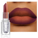 Orange Lipstick Lip Glaze Silky Smooth Matte Lip Gloss Carrot Bright Color Lasting Lip Stick Sexy Women Cosmetics Makeup Product