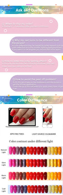 LILYCUTE 7ml Glitter Nail Gel Polish Shining Sparkling Semi Permanent Soak Off UV LED Gel Colorful Effect Gel Varnish DIY Nail