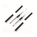 New Gel Brush and Clip Two-In-One Design, Nail Brush and Scraper, Special Gel Nail Brush Tool for Artificial Nail Extension and Gel Application