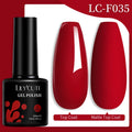 LILYCUTE 7ML Red Gel Nail Polish Matte Brown Semi Permanent Soak Off UV LED Gel Varnish Nail Art Design Manicure