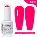 Arte Clavo Red Series Nail Polish Party Colors Gel Varnishes All For Nails Soak Off UV LED Semi Permanent Nail Art Remover Gel