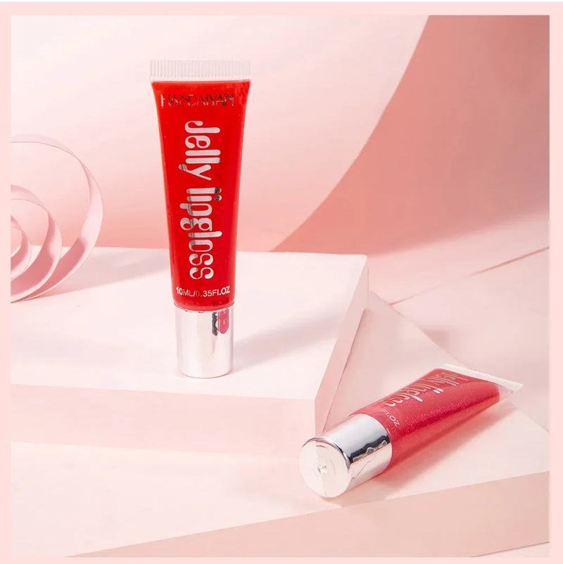 Jelly Lip Gloss Moisturising Lipstick Sexy Lip Oil Plumping Non-Sticky Long Lasting Repairing Primer Lip Balm Care Cosmetics