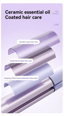 Using Salon Styling Tool Small Crimping Iron for crimped hair