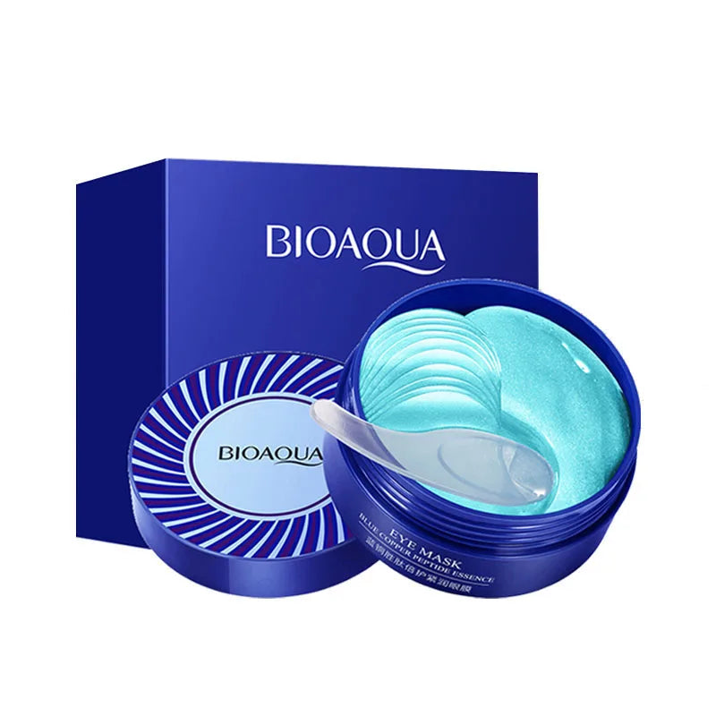 60pcs Collagen Eye Mask moisturizing Firming Anti Dark Circles Eyes Bags skincare Gel Masks Eyepatch Beauty Eye Patches