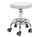 Hydraulic Stool with Adjustable Height for Salon Bars Home Office Rolling Rotating Chairs Equipped W/ 5 Wheels