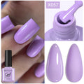 LILYCUTE 7ML 125 Colors Gorgeous Glitter Red Nail Gel Polish Semi Permanent Soak Off LED UV Gel Nail Art Manicure Varnish