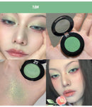 Eyeshadow Illuminator Matte White Highlighter Brighten Palette Lasting Shimmer Glitter Highly Pigmented Monochrome Eyes Makeup