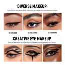 5PCS/Set Smooth Liquid Eyeliner Pen, Waterproof, Long-lasting Makeup, Black, Ultra-fine Pen Tip,Create A Charming Eye Makeup