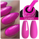 LILYCUTE Dark Grey Matte Color Series Gel Nail Polish Winter Long Lasting Full Coverage Manicure Soak Off Nails Art Gel Varnish