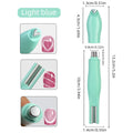 1Pcs 3-In-1 Heart Shape Cat Eye Nail Art Magnet Double Line Moon Snake French Magnet Pen for Magnetic Gel Polish Manicure Tools