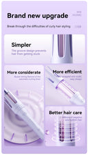 Using Salon Styling Tool Small Crimping Iron for crimped hair