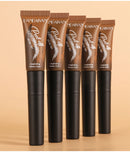 Tear-Off Eyebrow Gel And Brush Combined Long-Lasting Intense Color Sweat-Resistant Semi-permanent Peeling Brow Tint Eye Makeup