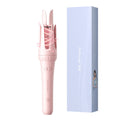 Using Salon Styling Tool Small Crimping Iron for crimped hair