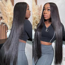 Raw Straight Human Hair Bundles Brazilian Straight Hair Bundles Human Hair 2/3/4 Pcs 8-30 Inches Human Hair Extensions