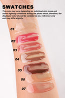 7 Color Moisturizing Lip Gloss Waterproof, Long-Lasting, Hydrating, Non-Transfer Liquid Lip Color Cosmetics