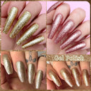 LILYCUTE 7ml Glitter Gel Nail Polish Autumn Winter Colorful Sparkling Laser Semi Permanent Soak Off UV Gel Nail Art Varnish