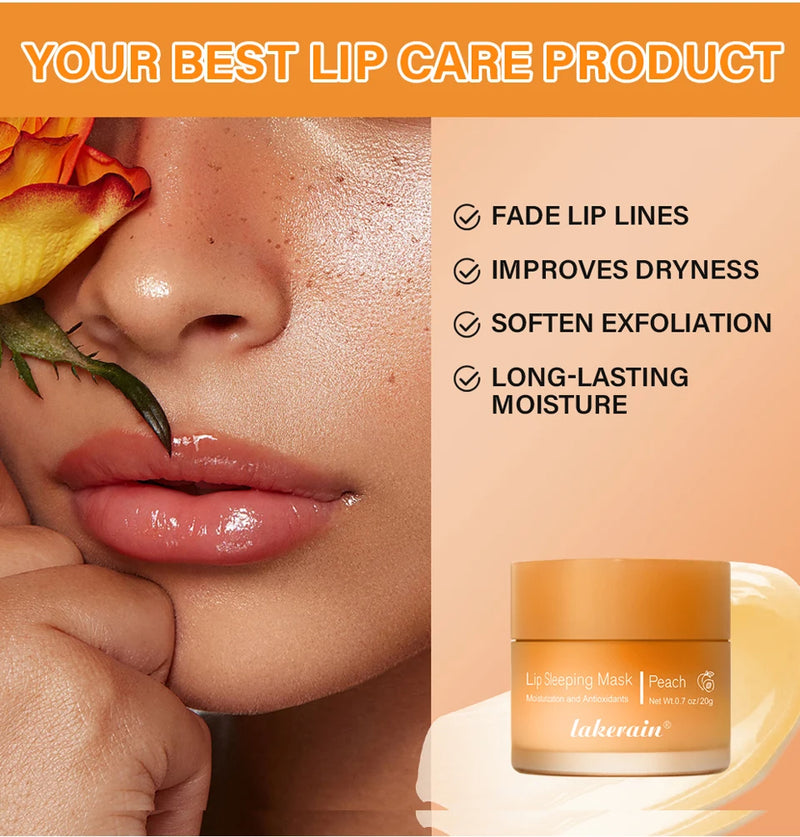 Lip Balm Healing Moisturizing All-natural Lip Mask For Dry Lips Lip Moisturizing Power Lip Care Nourishing Repair