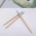 3Pcs Nail Art Liner Brushes French Stripe 3D Tips Line Stripes DIY Drawing Pen UV Gel Brushes Painting Manicure Nail Tool Sets