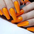 24Pcs Artificial Press On Fake Nail With Jelly Glue Super Long Ballerina Coffin False Nail DIY Wine Red Finger Tip Manicure Tool