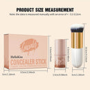 4pcs set of contour stick, highlight stick, blush stick, contour brush, shapes the face contour, non-greasy, waterproof