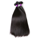 Raw Straight Human Hair Bundles Brazilian Straight Hair Bundles Human Hair 2/3/4 Pcs 8-30 Inches Human Hair Extensions