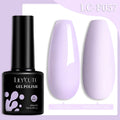 LILYCUTE 7ML Nail Gel Polish Full Coverage Manicure No Wipe Top Coat Base Coat Primer Soak Off LED UV Gel Nail Art Gel Varnish