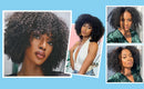 Afro Kinky Curly Human Hair Bundles 8-24 Inch Curly Weave 4C Unprocessed Virgin Afro Kinky Curl Extensions for Women Natural