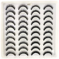 2023 New 20 pairs natural long 3D mink false eyelashes fake lashes makeup kit Mink Lashes extension eye lashes short eyelashes