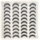 2023 New 20 pairs natural long 3D mink false eyelashes fake lashes makeup kit Mink Lashes extension eye lashes short eyelashes
