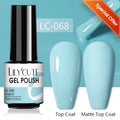 LILYCUTE 7ML Nail Gel Polish Nail Supplies Varnish Semi Permanent Nail Art Manicure Soak Off LED UV Gel Nail Varnishes