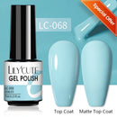 LILYCUTE 7ML Nail Gel Polish Nail Supplies Varnish Semi Permanent Nail Art Manicure Soak Off LED UV Gel Nail Varnishes