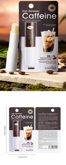 SADOER Caffeine Moisturizing Lipstick Anti Cracking Plump Lips Hydrating Brightening Nourishing Lip Balm Lip Lip Plumper