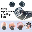 Using Replaceable Roller Foot File Pedicure Hard Skin Remover
