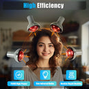 5 Heads Salon Infrared Lamp Infrared Heat Hair Color Processing Drying Hair Care Perming Dyeing Steamer SPA 110V