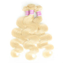 613 Blonde Body Wave Bundles Human Hair Remy Brazilian 1/3/4 Human Hair Bundles Deal 100% Human Hair Extensions 34 36 38 40 Inch