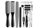 Pedicure Kit 8/10/23 in 1 Stainless Steel Professional Pedicure Tools Set Foot Rasp Peel Callus Dead Skin Remover