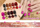 LILYCUTE 7ml Red Cat Magnetic Gel Nail Polish Glitter Full Coverage Varnish Semi Permanent UV/LED Soak Off Nails Art