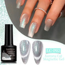 LILYCUTE 7ml Auroras Cat Magnetic Gel Nail Shining Glimmer Crystal Gel Polish Semi Permanent Soak Off UV Gel Nail Art Varnish