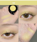 Eyeshadow Illuminator Matte White Highlighter Brighten Palette Lasting Shimmer Glitter Highly Pigmented Monochrome Eyes Makeup