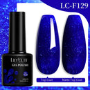 LILYCUTE Dark Grey Matte Color Series Gel Nail Polish Winter Long Lasting Full Coverage Manicure Soak Off Nails Art Gel Varnish